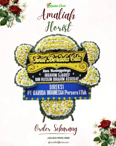 Papan Bunga Duka di Bojong Koneng